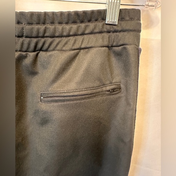 ANINE BING Size Medium Nico Track Pants Black With Red White Stripe $149 MSRP - Picture 8 of 11